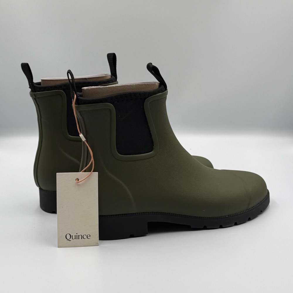 Quince Waterproof Ankle Rain Boot